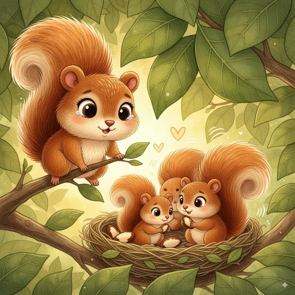 Foninha com sua família