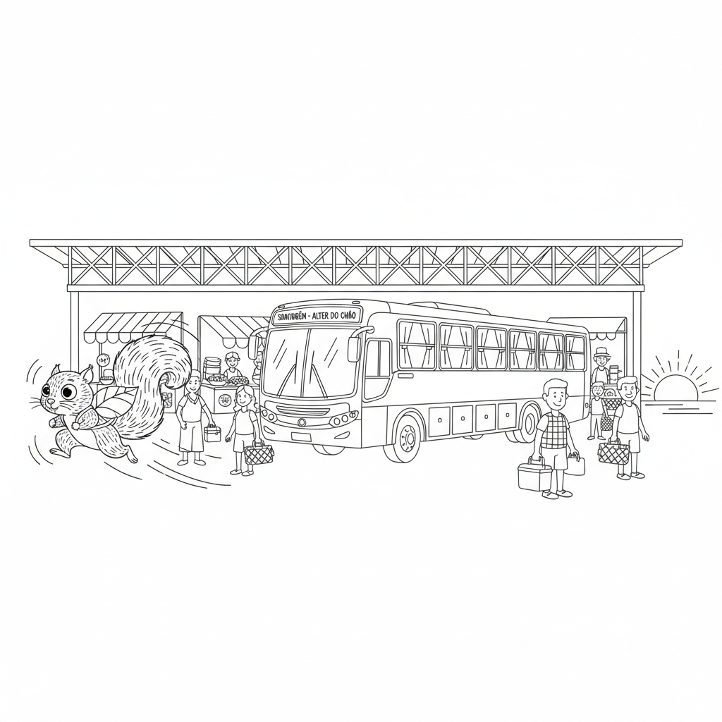 Exemplo de página para colorir